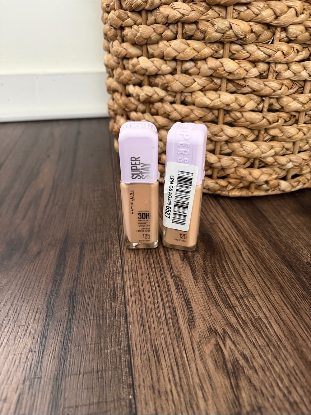 Maybelline Super Stay Active Wear 30H Liquid Foundation #125 1 Fl oz x 2 Bottles